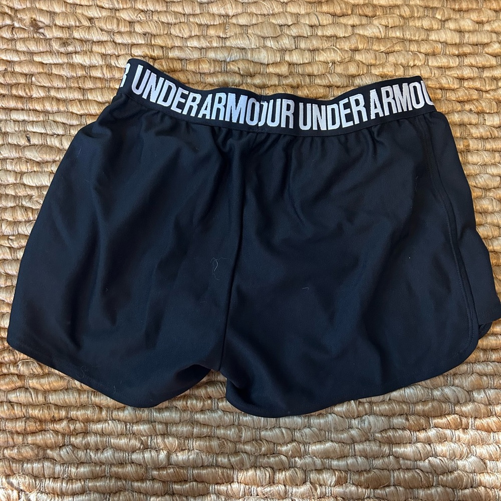 🏋️♂️UNDER ARMOUR Black Athletic Shorts Size Small - Picture 6 of 6